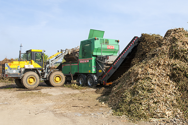 Aufbereitung Biomasse