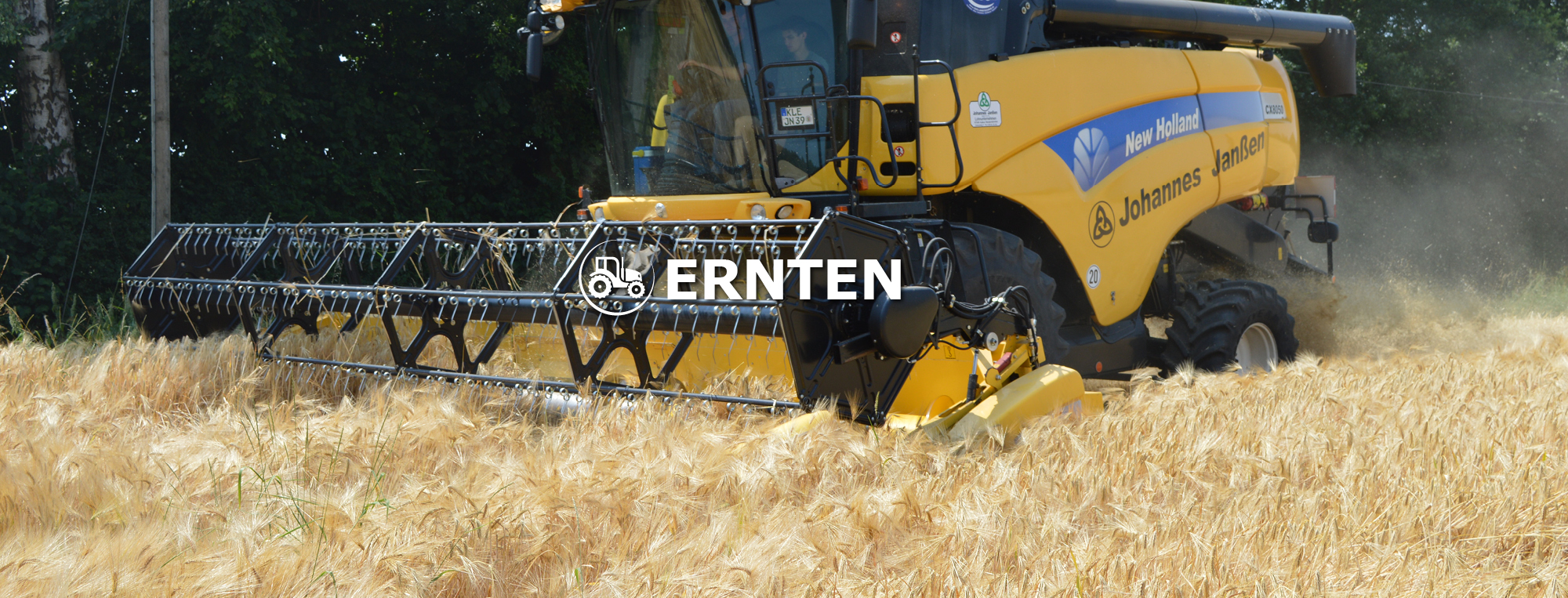 ernten Landwirtschaft Lohnarbeit