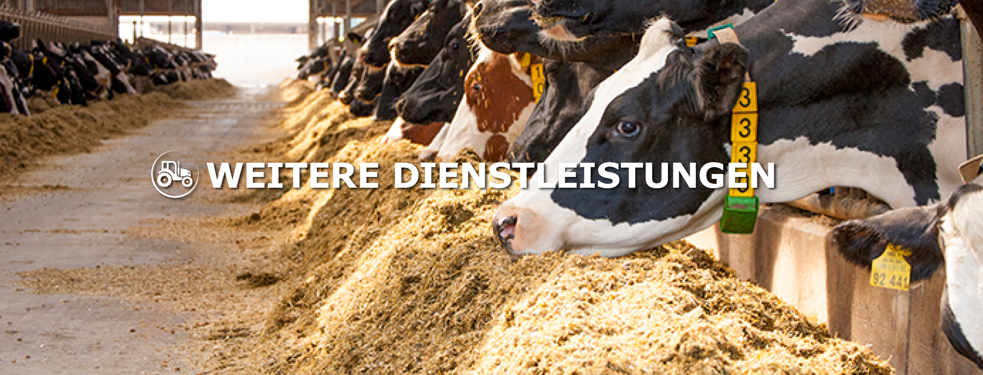 Dienstleistungen Landwirtschaft Fütterung